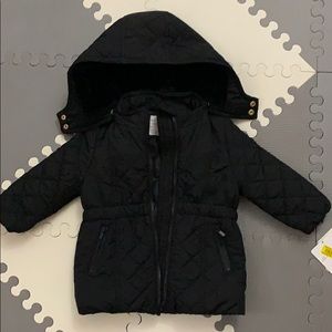 NWT Black Puffer Jacket